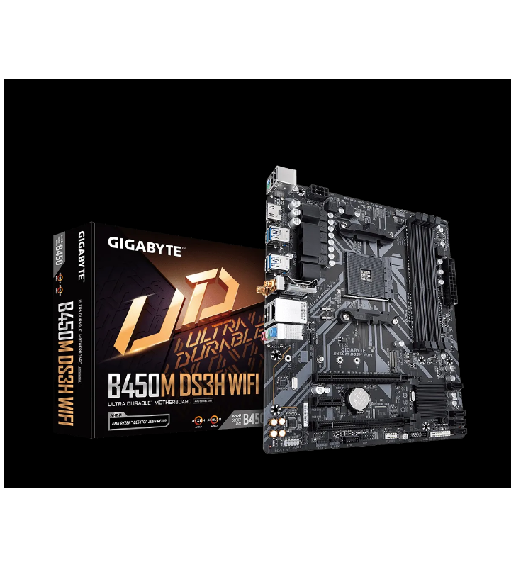 Gigabyte B450m Ds3h Wifi Amd Am4 M Atx Motherboard ⋆ 55 Off